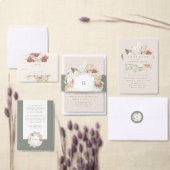 Verander de datum waarop Bohemian Pampas de datum  Save The Date (Personaliseer de collectie van deze zelfstandige maker.)