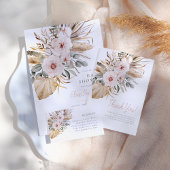 hallo Baby | Boho Pampas Grass & Dried Palm Budget