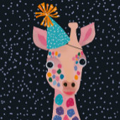 Partij Dier Giraffe Papier Borden Papieren Bordje