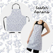 Blue Easter Egg Outline Gift Box – Spring Treat  Bedankdoosjes