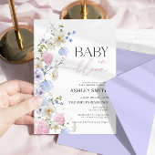 Baby's in bloei uitnodiging | tweelingziel Baby sh