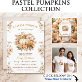 Kleine pompoen op de weg Baby shower grote gevel Bedankdoosjes