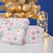 Kerstman met roze Pet met kerstmis Denim Jacket (Personaliseer de collectie van deze zelfstandige maker.)