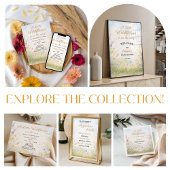 Soft Spring Wildflower Meadow Baby in Bloom Kaart