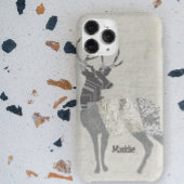 Moose Grunge Swirl Vines Case-Mate iPhone Case