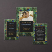 Peacock-doezelbruiloft - Tafelnummer (Personaliseer de collectie van deze zelfstandige maker.)