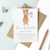 Beer Hoe groot is mama's buik? Informatiekaartje