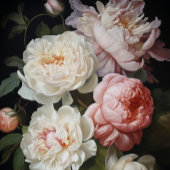 Details/Scan te delen Pink Rose Moody Wedding Informatiekaartje