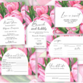 Pioenenbloem - raad hoeveel - bruidsspel informatiekaartje