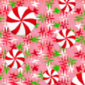 Peppermint Swirl Cadeaupapier