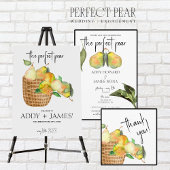 De perfecte peren - welkome Bunting Banner