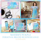 Persoonlijk merk Logo Modern Abstract werknemerspa Badge