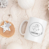 Cute Nurse Coffee Mug Gift Tweekleurige Koffiemok