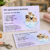 Blauw Bedankt Katten Honden Ronde Sticker