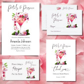 Petals & Prosecco Roze Vrijgezellenfeest Mimosa Ba Poster