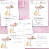 Petals en Prosecco vrijgezellenfeest menu