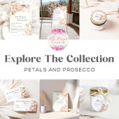 Bloemblaadjes en Prosecco Vrijgezellenfeest ringja Poster