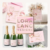 Roze Gouden Bloem Hoe Oud Was Ze Spel Flyer