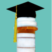 Apotheek School Afstuderen Aankondiging