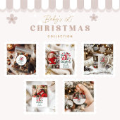 Foto Candy Cane Baby 1st Christmas Feestdagenkaart