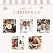 6 Photo Christmas Tree Lights First Christmas Feestdagenkaart