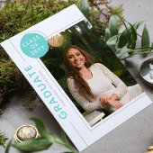 Foto Afstuderen Modern Script Green White