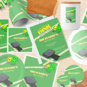 Pickleball Thema Sport Dinken Verjaardagsfeest Seltzer Blikjeskoeler