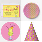 Pina Piña Colada Puerto Rican Pineapple Cocktail Tissuepapier