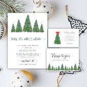 Evergreen kerstsneeuwboeken voor baby informatiekaartje