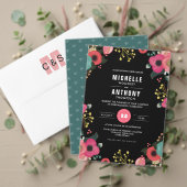 Wil je ons Bloemenmeisje zijn? Modern Bloemendesig Kaart (Personaliseer deze collectie van deze onafhankelijke maker. Test)