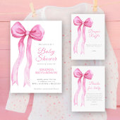 Roze boog - Help de drukke moeder-to-be geadressee Poster