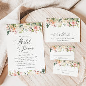 Roze bloemen, witte bloemen, Boho, tabelnummers Acryl Bord