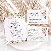 Roze bloemen, Witte bloemen, Boho, Weddenschap Spandoek