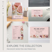 Bakery Custom Foto Sociale Media QR Flyer