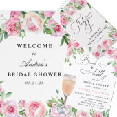 bubbelstang | Blush-Rozen | Baby Treat Reclamebord Met Voetstuk