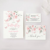 Linate Night Diapers Butterfly-teken Poster