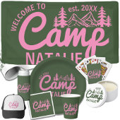 Gepersonaliseerde Camp Bach Bachelorette Party Cus Etui