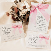 Roze Coquette Hoe groot is haar buikspel Poster