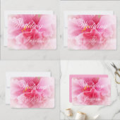 Roze Bloemen Ontwerp Wedding Save The Date