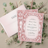 Roze Bloemen Lijst De Bruid Denim Jas Denim Jacket (Personaliseer deze collectie van deze onafhankelijke maker. Test)