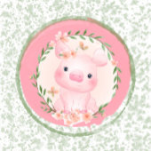 Roze Varkens van het Baby shower van de meisjes Kaart