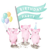 Roze roze roze kinderen op zaterdag papieren bekers