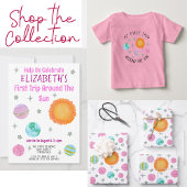 Eerste reis rond de verjaardag van het zonnetje kaart