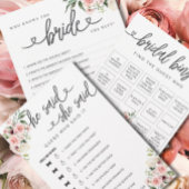 Floral Brunch en Bubble Vrijgezellenfeest Roos Gol Folie Uitnodiging