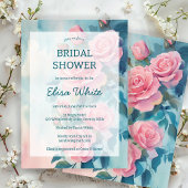 Roze Rozen Schilderen Vrijgezellenfeest CUSTOM Arc Kaart