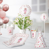 Schattigee rustieke Cowgirl Westerne Coquette Part Papieren Bordje