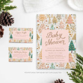 Roze Kerstmis Satijnen Lint