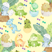 Cute Little Dino Tote Bag