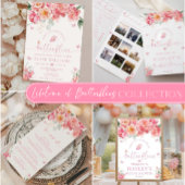 Piper Peony Butterfly Bruidsmenu & Dank u Menu