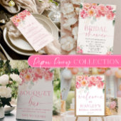 Piper Pioen Bloemen Vrijgezellenfeest Liefde In Bl All In One Uitnodiging